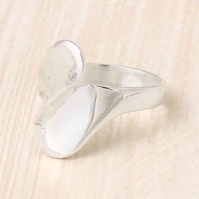 樂天商城 - シルバーリング(雫ドロップ)［シルバーアクセサリーシリーズ］