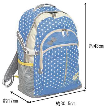 【 CHOOP 】シュープ 軽量 リュックサック 【リトルフラワープリント】 遠足 校外学習 林間学校 社会科見学 キャンプ などのアウトドア 用としても 地震 などの 災害 時の 防災リュック としても活躍します！【あす楽対応_関東】【あす楽対応_東海】【あす楽対応_甲信越】