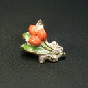 퐻 fUC u[` y `[bv - T -z nbgs^Cv î邨ԃu[`ŋG߂ʂ porcelain brooch