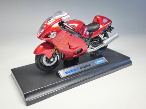 SUZUKI GSX1300R ハヤブサ バイク模型 1/18 スズキ 隼 オートバイ HAYABUSA