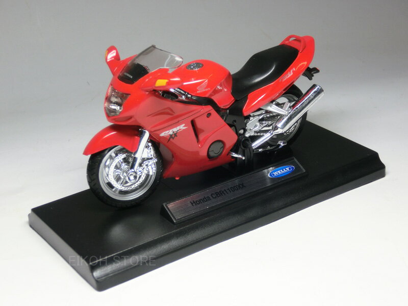 HONDA CBR1100XX SuperBlackbird　バイク模型 1/18 ホンダ オートバイ バイク スーパーブラックバード SBB