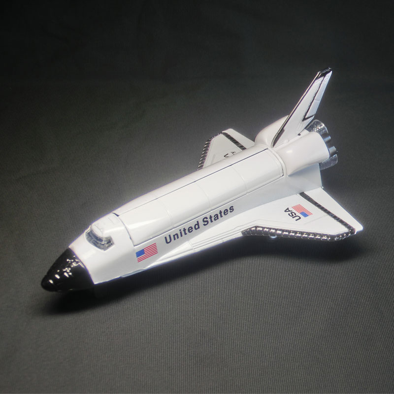 プルバック式 スペースシャトル ディスカバリー (大) 1/219【プルバック式オモチャ NASA DISCOVERY】 プルバック ミニカー シャトル 注※飛びません! プルバックミニカー