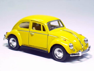 フォルクスワーゲン クラシックビートル (1967) 1/32サイズ【 プルバック式ダイキャストミニカー・世界の名車シリーズ】Volkswagen Beetle フォルクスワーゲンタイプ 1 VW ミニカー インテリア ビートル プルバックミニカー