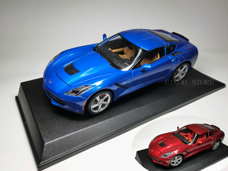 シボレー コルベット スティングレイ 7代目 C7型(2014) 1/18 サイズ【 インテリアカー ・世界の名車シリーズ】 GM Chevrolet Corvette Sting Ray アメ車