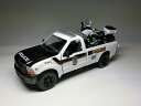 フォード F‐350 Super Duty Pickup ( Police ver.) (1999)＆ ハーレーダビットソン FLHTPI Electra Glide Police (2004) 1/24サイズ オフィシャルライセンス品【 インテリア カー 世界の名車シリーズ】 ハーレー エレクトラグライド 警察車両 警察仕様 ポリス 白バイ