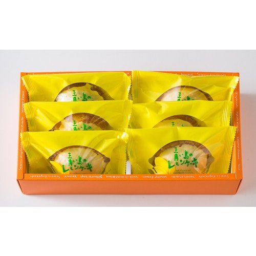 青い島のレモンケーキ 6個 (パティスリー・ジュテーム)(冷蔵)| レモンケーキ ミニレモンケーキ ケーキ レモン お菓子