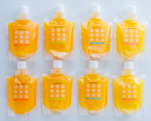 （ご自宅用）飲むゼリー 8個 包装無 愛媛県産 ワッフルアトリエ ムエル | ワッフル わっふる むえる 愛媛県 道後