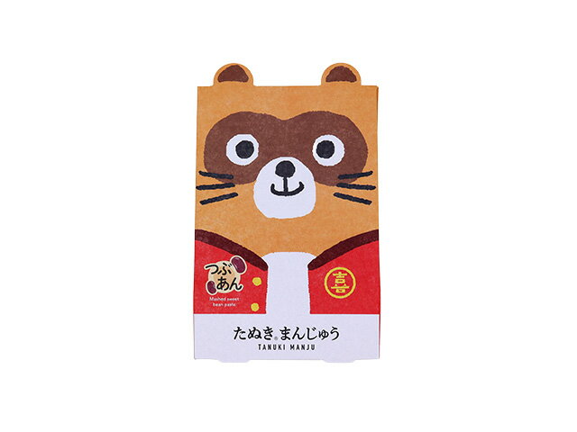 【産地取り寄せ商品】（3箱売り）たぬきまんじゅう　6個入×3箱（たぬき本舗） | たぬき 狸 まんじゅう 饅頭 愛媛