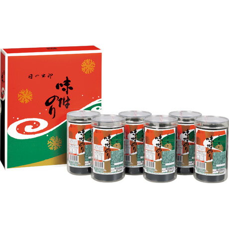 送料無料 お歳暮 御歳暮 ギフト 贈り物 贈答 プレゼント ソーシャルギフト｜大野海苔 卓上6本ケース入..