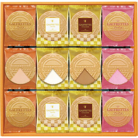 送料無料 お歳暮 御歳暮 ギフト 贈り物 贈答 プレゼント ソーシャルギフト|東京風月堂 ゴーフレットアソート GFA-30