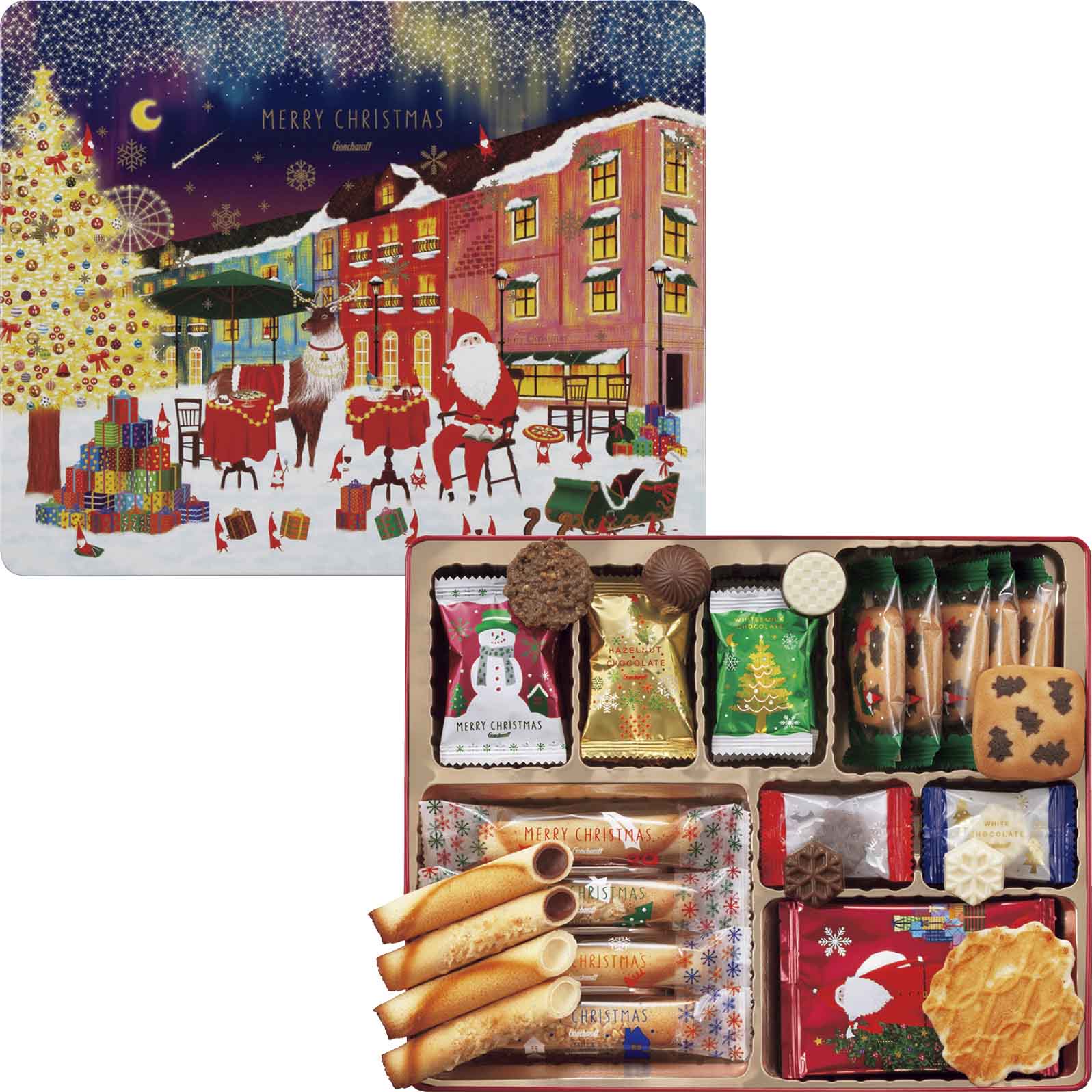 送料無料 お歳暮 御歳暮 ギフト 贈り物 贈答 プレゼント ソーシャルギフト｜ゴンチャロフ クリスマスギフト XG-30