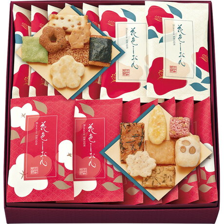 送料無料 お歳暮 御歳暮 ギフト 贈り物 贈答 プレゼント ソーシャルギフト|中央軒煎餅 花色しおん冬 20N