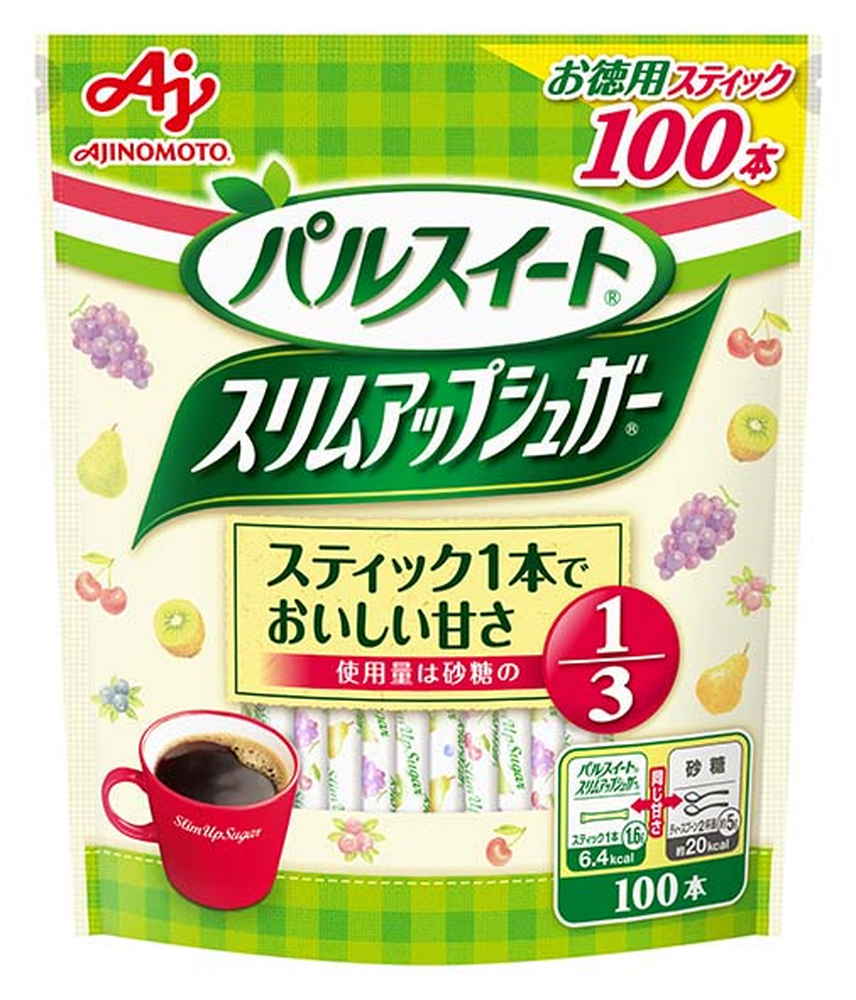 味の素 パルスイート スリムアップシュガー 1.6g×100本 まとめ買い(×10)|4901001178490(dc)(011020)