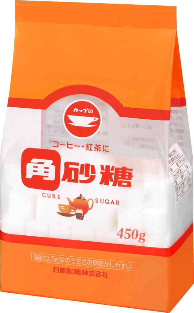 日新製糖 角砂糖 450g まとめ買い(×2)|4904001094319(tc)(011020)