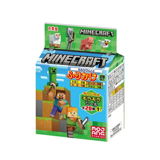 丸美屋 マインクラフトふりかけミニパック 50g まとめ買い(×10)|4902820120554(tc)(011020)