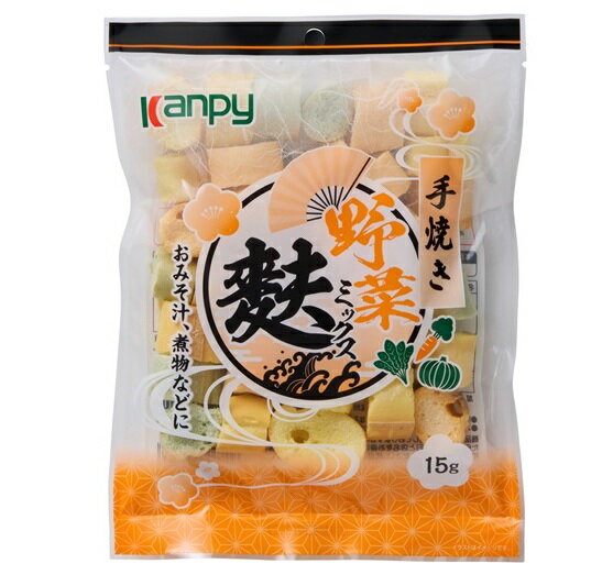 カンピー 手焼野菜ミックス麩 15g まとめ買い(×20)|4901401206229(tc)(011020)