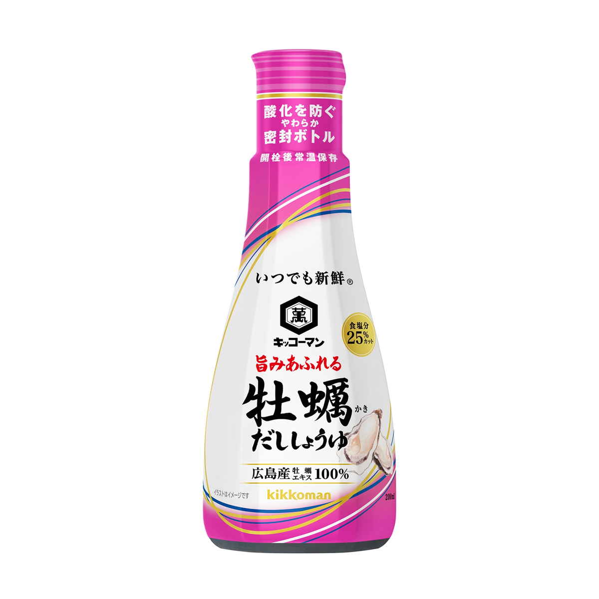 キッコーマン いつでも新鮮旨みあふれる牡蠣しょうゆ 200ml まとめ買い(×6)|4901515002724(tc)(012956)