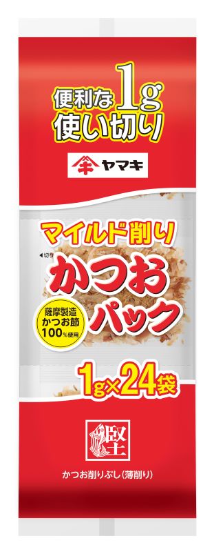 ヤマキ 使い切りかつおパック徳用 1g×24 まとめ買い(×12)|4903065042847(tc)(011020)