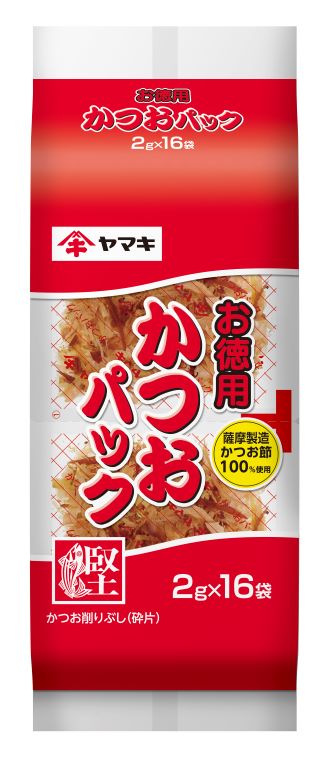 ヤマキ お徳用かつおパック 2g×16p まとめ買い(×20)|4903065043967(tc)(011020)