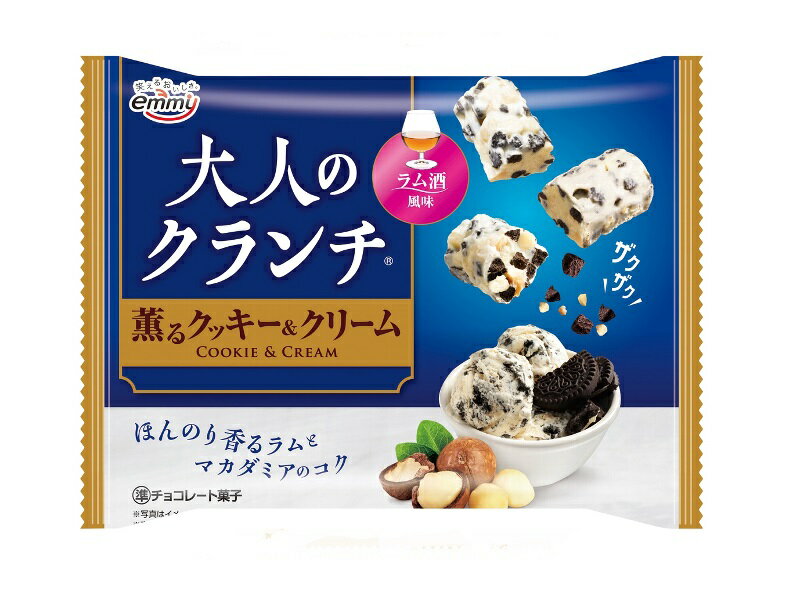 正栄デリシィ 大人のクランチ薫るクッキー&クリーム 78g まとめ買い(×14)|4580346093325(tc)(415138)