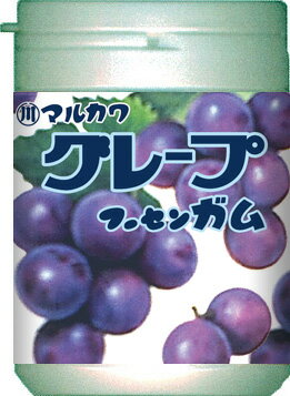 マルカワ グレープマーブルボトルガム 130g まとめ買い(×6)|4902747270158(tc)(415138)