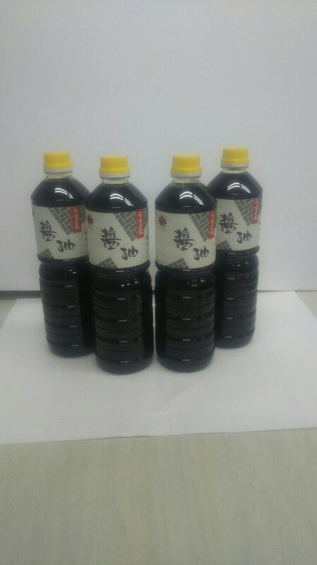 宇和ヤマミ醤油 しょうゆ薄口 1L まとめ買い（×4）｜0400100053935：調味料(c1-tc)