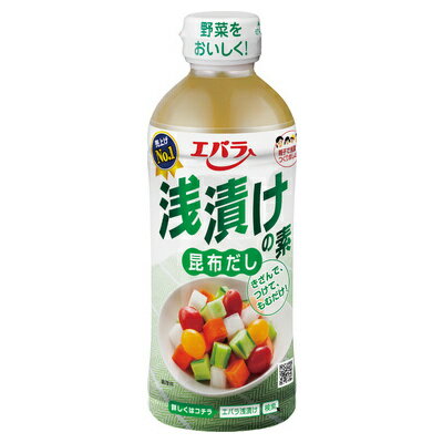 エバラ　浅漬けの素昆布だし 500ml　まとめ買い（×6）(n) 1