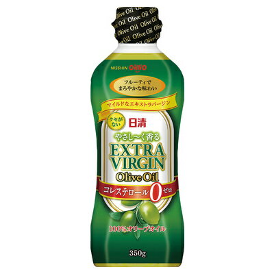 日清オイリオ やさしく香るEXVオリーブオイル 350g まとめ買い(×10)|4902380194354