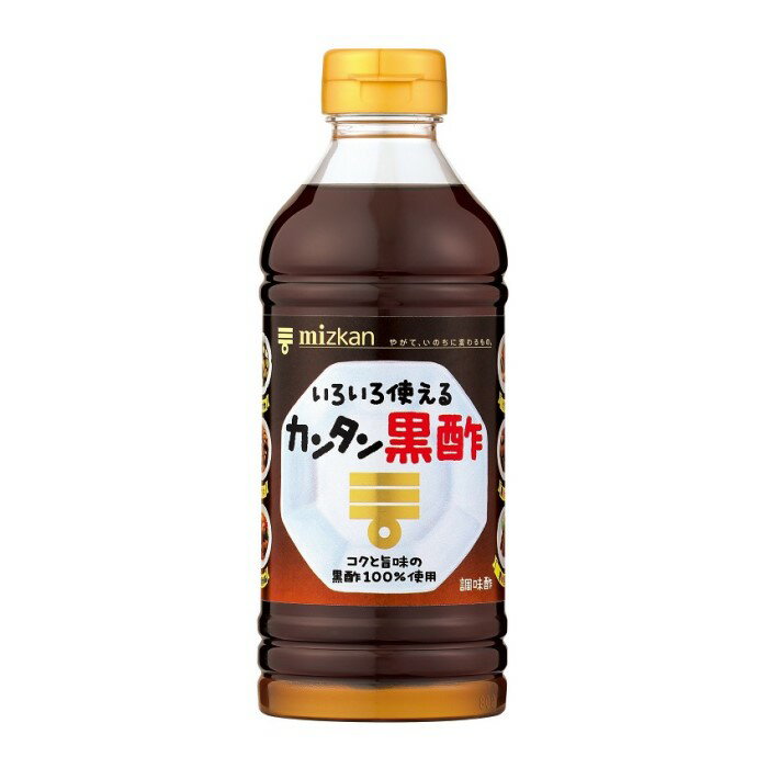ミツカン カンタン黒酢 500ml まとめ買い(×12)|4902106662594