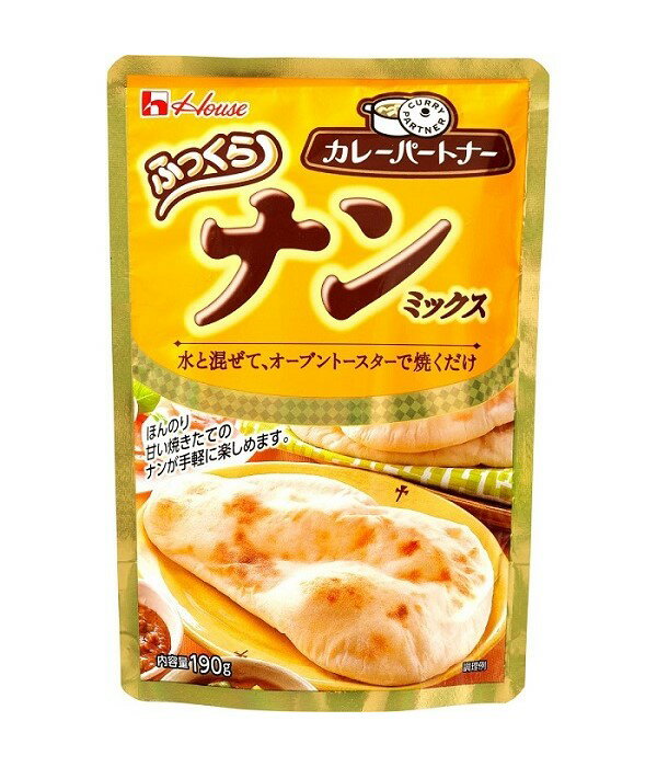 ハウス カレーパートナー ナンミックス 190g まとめ買い(×6)|4902402854426(011020)(n)