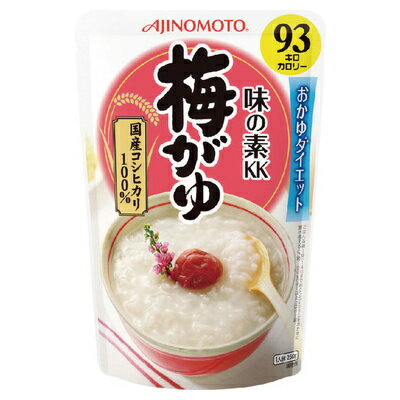 KK おかゆ 梅がゆ 1人前 (250g)×9個セット レトルトパウチ 軽減税率対象商品 AJINOMOTO