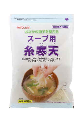 伊那食品　スープ用糸寒天 30g　まとめ買い（×10）(n)