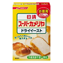 日清 ドライイースト スーパーカメリヤ 50g まとめ買い(×6)|4902110048636|(012956)