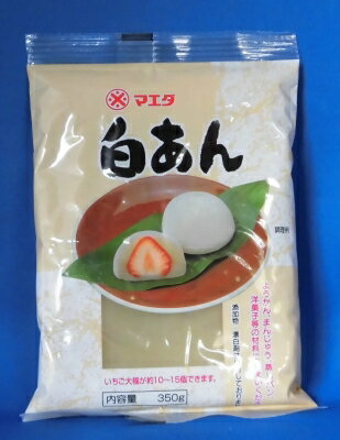 白いんげんに砂糖を加えた白あんです。イチゴ大福や、京の和菓子にご利用いただけます。成分　100g当たりエネルギー　269kcalタンパク質　5.1g脂質　0.4g炭水化物　61.3g食塩相当量　0.06g【賞味期限について】店舗と在庫共有しておりますが、入荷後、一番新しい賞味期限の商品を出荷しております。 【返品について】食品に関しましては、商品の性質上、お客様のご都合による、 返品・交換はお断りしております。ご了承ください。 ※パッケージデザイン等は予告なく変更されることがあります。