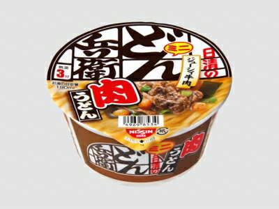 日清食品 どん兵衛 肉うどん ミニ 40g まとめ買い(×12)|0000049698534(012956)
