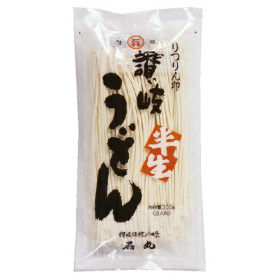 石丸製麺　半生りつりん印讃岐うどん 300g　まとめ買い（×10）(n)