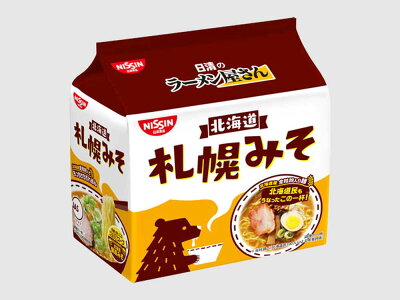 スーパーフジの通販 FUJI netshop 日清食品 ラーメン屋さん 札幌みそ 5食入り 88g×5 まとめ買い(×6)|4902105108659(tc)(012956)