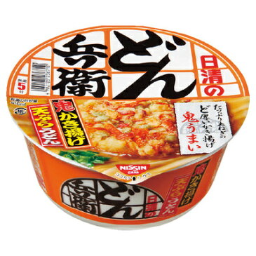 日清食品 日清のどん兵衛 かき揚げ天ぷらうどん 97g まとめ買い(×12)