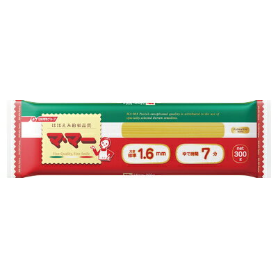 日清製粉ウェルナ マ・マー スパゲティ 1.6mm 300g まとめ買い(×10)|4902110304053