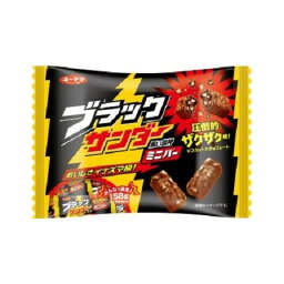 有楽 ブラックサンダーミニバー 158g まとめ買い(×12)|4903032242270(415138)(n)