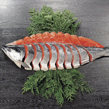 お中元 送料無料 タカヒロ 紅鮭姿切身2.4kg お中元 送料無料 タカヒロ 紅鮭姿切身2.4kg