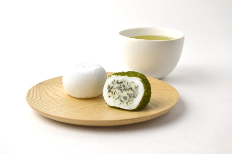 沢渡の茶大福 6個 (ビバ沢渡）| さわたり sawatari 菓子 お菓子 和菓子 大福 だいふく 茶 お茶 高知 高知県のサムネイル