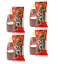 【産地取り寄せ商品】ますやみそ 赤みそスクイズボトル300g 4本セット(n)