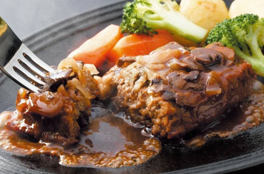 米沢牛黄木 黄木の黒毛和牛入りハンバーグセットのサムネイル