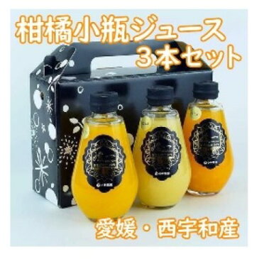 柑橘 小瓶ジュース 3本セット(みかん・せとか・はるか) (農ぷらす愛媛)(stk-211-83119)|柑橘 みかん せとか はるか