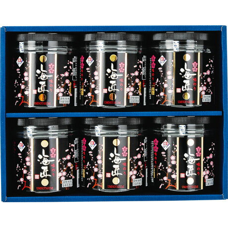 お歳暮 ギフト 送料無料 かね岩海苔 卓上詰合せ6本 海匠