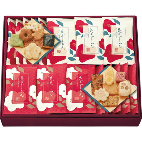 お歳暮 御歳暮 ギフト 贈り物 贈答 プレゼント ソーシャルギフト｜中央軒煎餅 花色しおん冬 30N