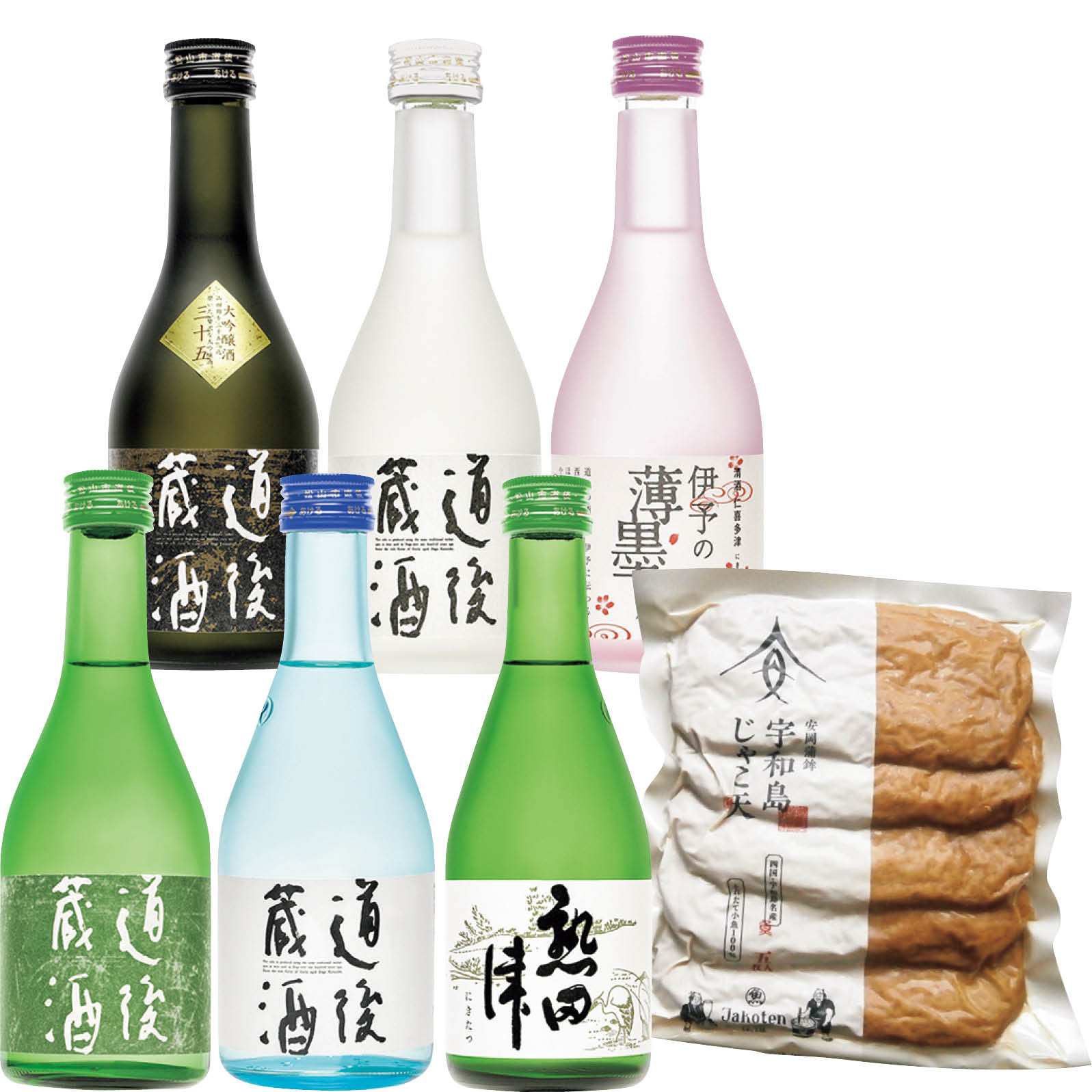 お歳暮 御歳暮 ギフト 贈り物 贈答 プレゼント ソーシャルギフト｜水口酒造 道後地酒・宇和島じゃこ天..