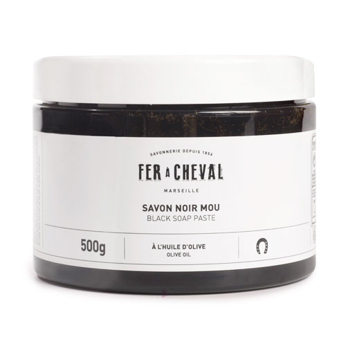 FER A CHEVAL ブラックソープ（ペースト）500g (お掃除用）「フェール・シュヴァル」 マルチクリーナー ホームクリーナー 木製品 革製品 防腐剤不使用 生活雑貨 フランス ホームケア ギフト