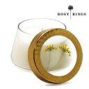 ROSY RINGS プレストフローラル キャンドル ≪カメリア&パーシモン≫ アロマキャンドル ロージーリングス ボタニカル キャンドル 【 ギフト プレゼン...